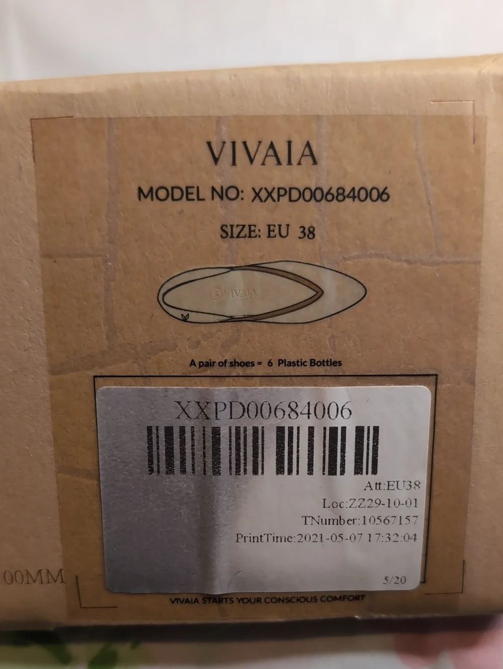 Vivaia Aria Pointed-Toe Ballet Flats 'Salmon' womens 7/7.5 (EU38)
